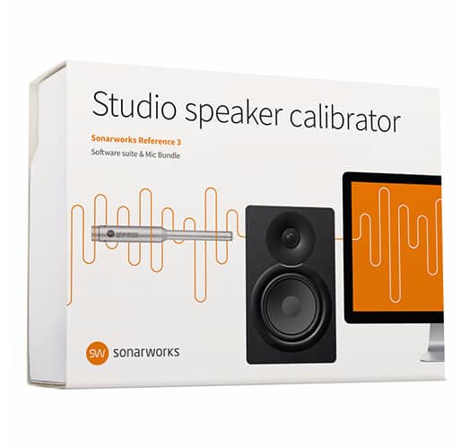 Le pack Sonarworks Reference 3 Speaker Calibration + Mic vous permet de calibrer vos écoutes en prenant en compte l'acoustique du lieu, afin d'obtenir une réponse en fréquence plus neutre