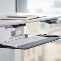 humanscale_support_clavier_ergonomic_adjustable_keyboard_tray_side_view