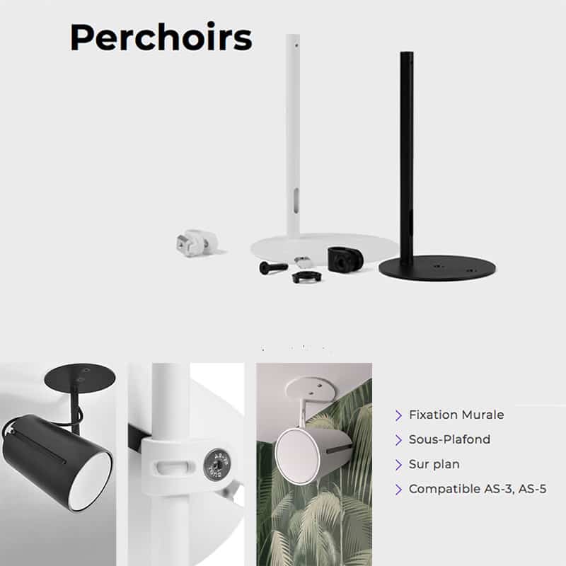 FrenchFlair Audio Systèmes d'accroche Perchoirs 2 showroomaudio