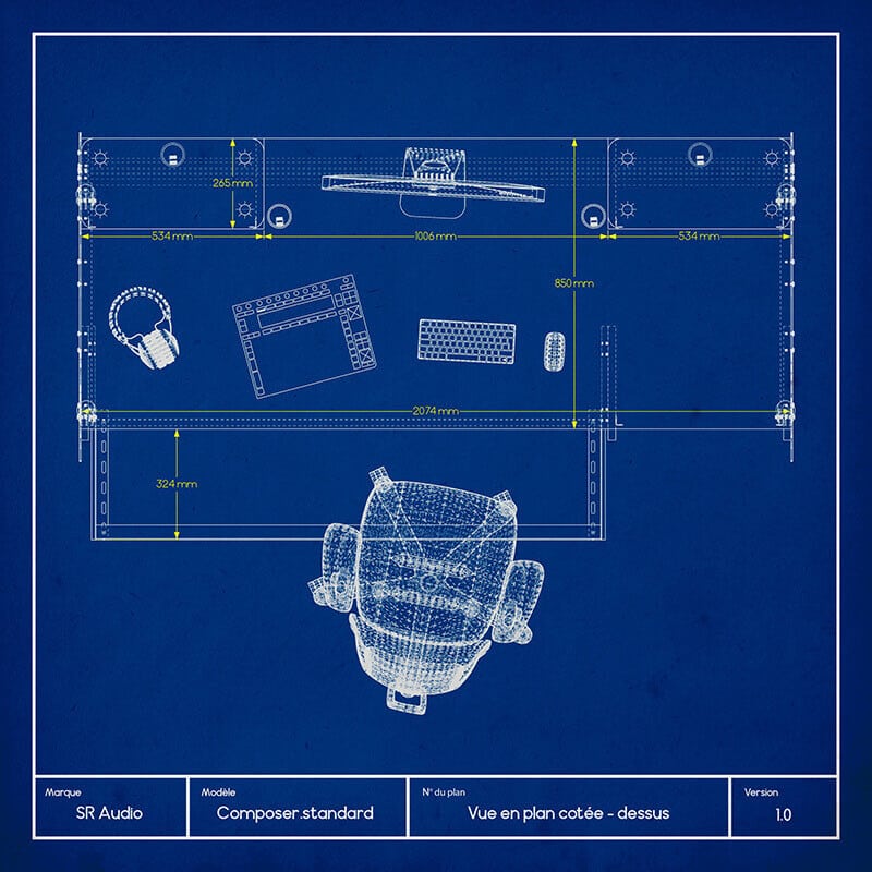 SR AUDIO Composer.standard dessus showroomaudio